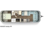 Contact us now about this 2025 Airstream International 30RBQ! Floorplan of 2025 Airstream International 30RBQ