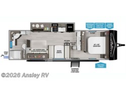 Stock Image for 2025 Grand Design 26RBX (options and colors may vary) 2026 Grand Design Transcend Xplor 26RBX - New Travel Trailer for sale by Ansley RV in Duncansville, Pennsylvania