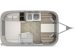 Stock Image for 2025 Airstream 16RB (options and colors may vary) 2025 Airstream Bambi 16RB - New Travel Trailer for sale by Ansley RV in Duncansville, Pennsylvania