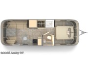 Call now about this 2026 Airstream Flying Cloud 27FB! Floorplan of 2026 Airstream Flying Cloud 27FB