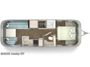 Call now about this 2026 Airstream International 27FB! Floorplan of 2026 Airstream International 27FB