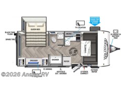 Stock Image for 2022 Forest River 169RSK (options and colors may vary) 2022 Forest River Wildwood FSX 169RSK - Used Travel Trailer for sale by Ansley RV in Duncansville, Pennsylvania