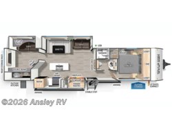 Stock Image for 2025 Forest River 304SR (options and colors may vary) 2025 Forest River Cherokee Wolf Den 304SR - New Travel Trailer for sale by Ansley RV in Duncansville, Pennsylvania