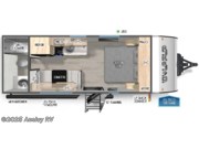 Call now about this 2025 Forest River Cherokee Wolf Pup 16FQW! Floorplan of 2025 Forest River Cherokee Wolf Pup 16FQW