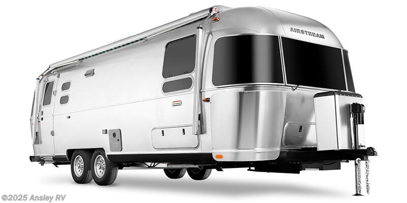 Contact us now about this 2026 Airstream International 25FB! Stock Image for 2025 Airstream 25FB (options and colors may vary)