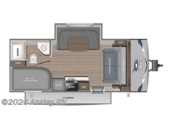 Stock Image for 2025 Jayco 197MB (options and colors may vary) 2026 Jayco Jay Flight SLX 197MB - New Travel Trailer for sale by Ansley RV in Duncansville, Pennsylvania