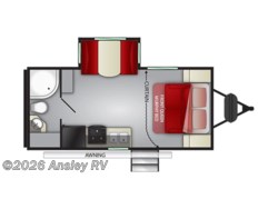 Stock Image for 2019 Cruiser RV SC193MBS (options and colors may vary) 2019 Cruiser RV Shadow Cruiser SC193MBS - Used Travel Trailer for sale by Ansley RV in Duncansville, Pennsylvania