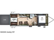 Call now about this 2019 Forest River Vengeance Rogue 25V! Floorplan of 2019 Forest River Vengeance Rogue 25V