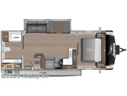 Stock Image for 2025 Jayco 25RB (options and colors may vary) 2026 Jayco Jay Feather 25RB - New Travel Trailer for sale by Ansley RV in Duncansville, Pennsylvania