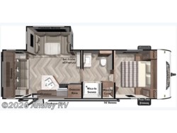 Stock Image for 2021 Forest River 24RLXL (options and colors may vary) 2021 Forest River Wildwood X-Lite 24RLXL - Used Travel Trailer for sale by Ansley RV in Duncansville, Pennsylvania