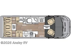 Stock Image for 2025 Coachmen 20C (options and colors may vary) 2026 Coachmen Nova 20C - New Class B for sale by Ansley RV in Duncansville, Pennsylvania