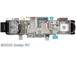 Stock Image for 2025 Grand Design M-Class 344M (options and colors may vary) 2026 Grand Design Momentum 344M - New Toy Hauler for sale by Ansley RV in Duncansville, Pennsylvania