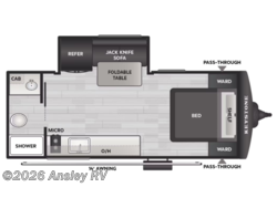 2026 Keystone Bullet Classic 18RBC - New Travel Trailer for sale by Ansley RV in Duncansville, Pennsylvania