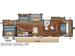 Stock Image for 2018 Jayco 295DBOK (options and colors may vary) 2018 Jayco Eagle HT 295DBOK - Used Travel Trailer for sale by Ansley RV in Duncansville, Pennsylvania