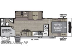 Stock Image for 2021 Coachmen 287BHDS (options and colors may vary) 2021 Coachmen Freedom Express Ultra Lite 287BHDS - Used Travel Trailer for sale by Ansley RV in Duncansville, Pennsylvania