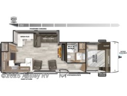 Stock Image for 2025 Forest River 27RK (options and colors may vary) 2025 Forest River Salem 27RK - Used Travel Trailer for sale by Ansley RV in Duncansville, Pennsylvania