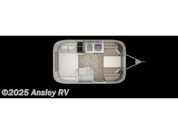 Stock Image for 2022 Airstream 16RB (options and colors may vary) 2022 Airstream Bambi 16RB - Used Travel Trailer for sale by Ansley RV in Duncansville, Pennsylvania