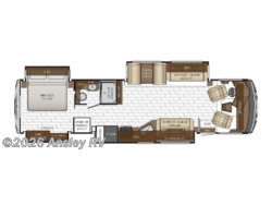 Stock Image for 2026 Newmar 3626 (options and colors may vary) Stock Image for 2026 Newmar 3626 (options and colors may vary)