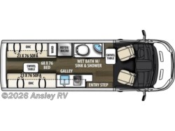 Stock Image for 2026 Coachmen 22D (options and colors may vary) 2026 Coachmen Beyond 22D - New Class B for sale by Ansley RV in Duncansville, Pennsylvania