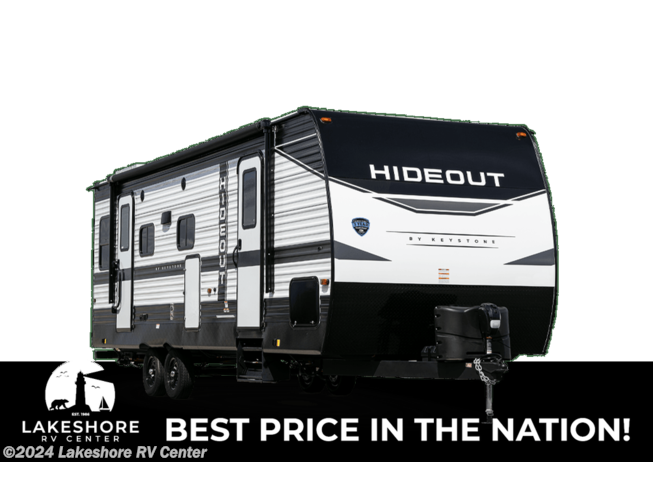 2024 Keystone Hideout 28BUS - New Travel Trailer For Sale by Lakeshore RV Center in Muskegon, Michigan