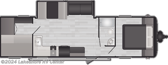 2024 Hideout 291BRWE by Keystone from Lakeshore RV Center in Muskegon, Michigan