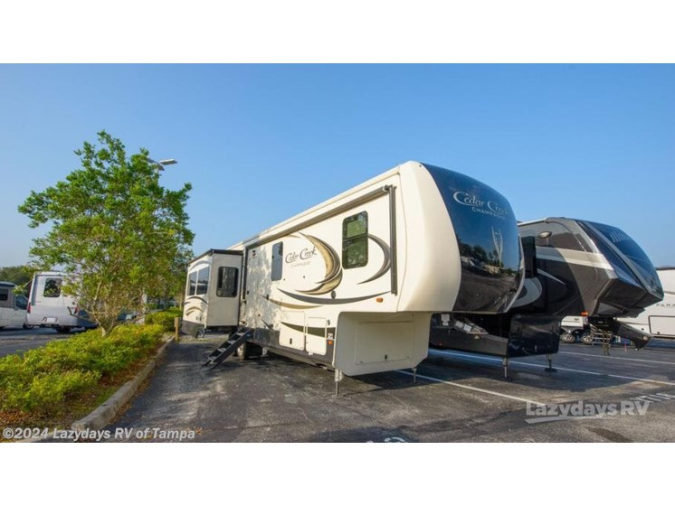 Used 2021 Forest River Cedar Creek Champagne Edition 38EL available in Seffner, Florida