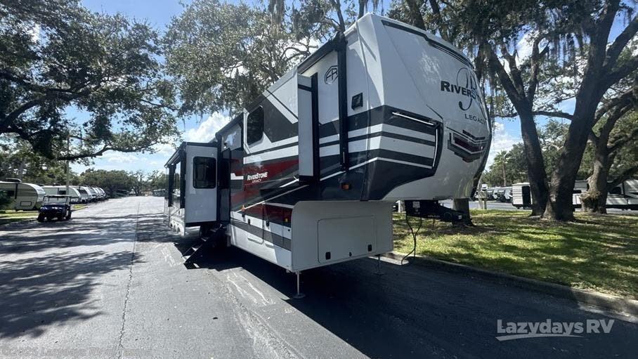 Email now about this 2026 Forest River RiverStone 442MC! New 2026 Forest River RiverStone 442MC available in Seffner, Florida