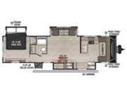 Call now about this 2025 K-Z Connect 323MKK! 2025 K-Z Connect 323MKK - New Travel Trailer For Sale by McClain's Longhorn RV in Sanger, Texas features Roof Vents, Water Heater, Stove Top Burner, External Shower, Air Conditioning