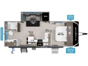 Call now about this 2025 Grand Design Imagine 2300MK! Floorplan of 2025 Grand Design Imagine 2300MK