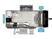 Call now about this 2025 Grand Design Imagine XLS 17MKE! 2025 Grand Design Imagine XLS 17MKE - New Travel Trailer For Sale by McClain's RV Superstore in Corinth, Texas features Toilet, Roof Vents, External Shower, Stove Top Burner, Exterior Speakers