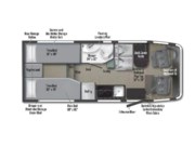 Call now about this 2026 Winnebago Ekko 22A! 2026 Winnebago Ekko 22A - New Class C For Sale by McClain's Longhorn RV in Sanger, Texas features CO Detector, Air Conditioning, Shower, Batteries, Fire Extinguisher