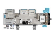 Call now about this 2026 Grand Design Transcend 325BHT! 2026 Grand Design Transcend 325BHT - New Travel Trailer For Sale by McClain's Longhorn RV in Sanger, Texas features Smoke Detector, Refrigerator, U-Shaped Dinette, Kitchen Sink, Surround Sound System