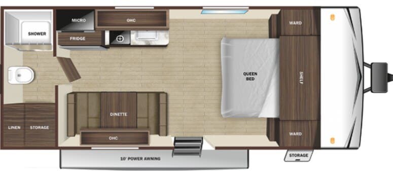 Call now about this 2026 Highland Ridge Open Range CONV 17QB! 2026 Highland Ridge Open Range CONV 17QB - New Travel Trailer For Sale by McClain's Longhorn RV in Sanger, Texas features Toilet, Fire Extinguisher, Batteries, LP Detector, CO Detector