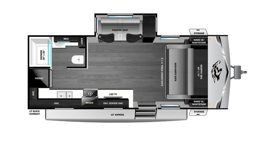 Call now about this 2026 Highland Ridge Open Range Light 200MLM! 2026 Highland Ridge Open Range Light 200MLM - New Travel Trailer For Sale by McClain's Longhorn RV in Sanger, Texas features Stove, Medicine Cabinet, Kitchen Sink, Power Awning, Toilet