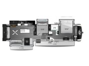 Call now about this 2026 Highland Ridge Open Range Roamer 35MRQS! 2026 Highland Ridge Open Range Roamer 35MRQS - New Fifth Wheel For Sale by McClain's Longhorn RV in Sanger, Texas features Dinette, Stove, Kitchen Sink, Batteries, Overhead Cabinetry