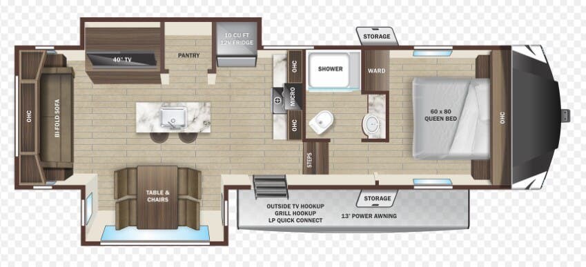 Call now about this 2026 Highland Ridge Open Range Roamer LIGHT 244RLS! 2026 Highland Ridge Open Range Roamer LIGHT 244RLS - New Fifth Wheel For Sale by McClain's Longhorn RV in Sanger, Texas features CO Detector, Pantry, Awning, LP Detector, Slideout