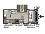 Call now about this 2026 K-Z Connect Mini 191BHK! 2026 K-Z Connect Mini 191BHK - New Travel Trailer For Sale by McClain's Longhorn RV in Sanger, Texas features Kitchen Sink, TV, Slideout, Awning, Solar Prep