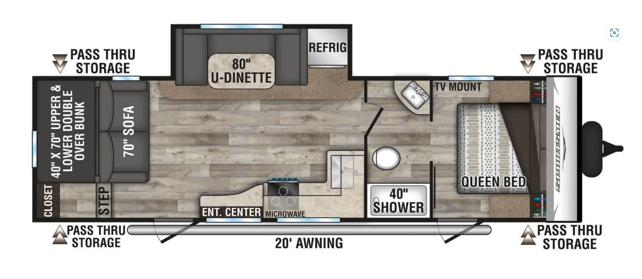 Call now about this 2022 K-Z Sportsmen SE 281BHSE! 2022 K-Z Sportsmen SE 281BHSE - Used Travel Trailer For Sale by McClain's Longhorn RV in Sanger, Texas features TV, Shower, Leveling Jacks, CO Detector, Stove