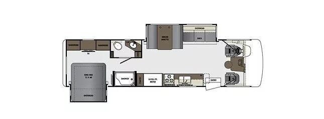 Call now about this 2017 Forest River Georgetown 31R! 2017 Forest River Georgetown 31R - Used Class A For Sale by McClain's Longhorn RV in Sanger, Texas features Water Heater, Oven, TV, Kitchen Sink, Pantry