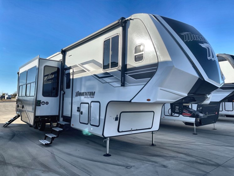 Email now about this 2026 Grand Design Momentum G-Class 394G! New 2026 Grand Design Momentum G-Class 394G available in Sanger, Texas