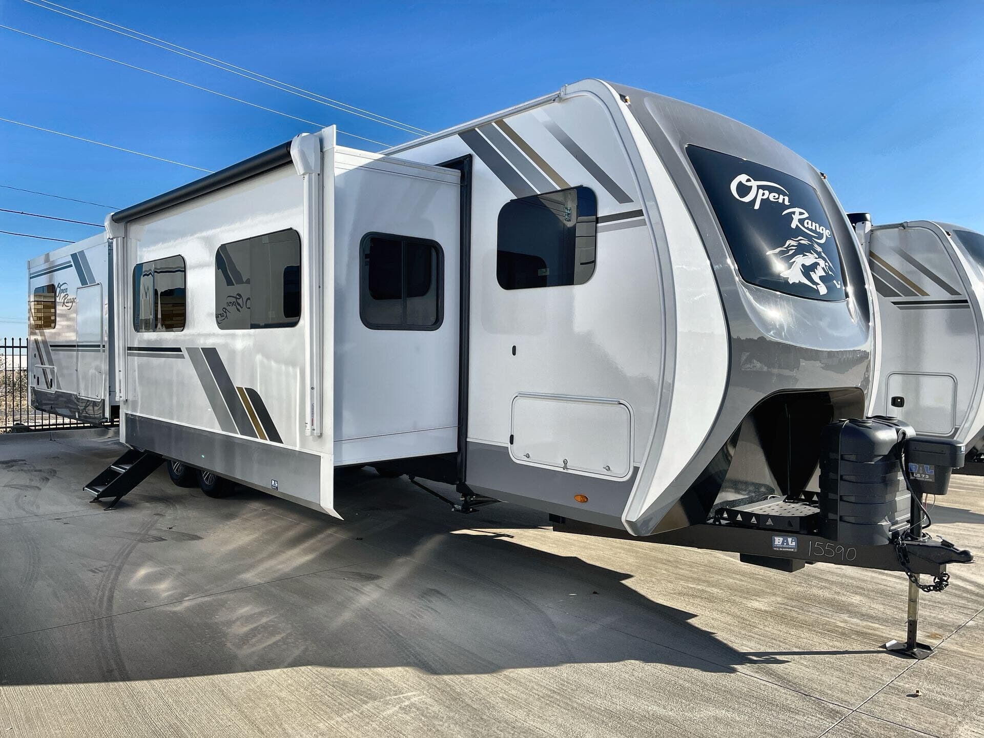 Email now about this 2026 Highland Ridge Open Range 335RBS! New 2026 Highland Ridge Open Range 335RBS available in Sanger, Texas