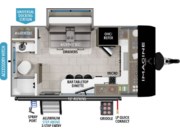 Call now about this 2025 Grand Design Imagine AIM 14MS! 2025 Grand Design Imagine AIM 14MS - New Travel Trailer For Sale by McClain's RV Fort Worth in Fort Worth, Texas features Air Conditioning, Slideout, Auxiliary Battery, Solar Panels, Refrigerator