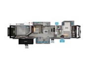 Call now about this 2026 Grand Design Momentum 399M! 2026 Grand Design Momentum 399M - New Toy Hauler For Sale by McClain's RV Fort Worth in Fort Worth, Texas features Central Vacuum, Medicine Cabinet, Furnace, Queen Bed, Toilet