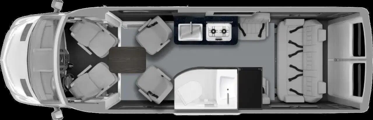 Call now about this 2024 Grech RV Strada AWD-ION! 2024 Grech RV Strada AWD-ION - Used Class B For Sale by McClain's RV Fort Worth in Fort Worth, Texas features Fire Extinguisher, Inverter, Power Lift, Toilet, Awning