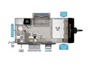 Call now about this 2026 Grand Design Imagine AIM 16MLA! 2026 Grand Design Imagine AIM 16MLA - New Travel Trailer For Sale by McClain's RV Fort Worth in Fort Worth, Texas features Detachable, Removable Table, Insulated, LED Lights, Hitch