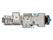Call now about this 2025 Grand Design Solitude 382WB! 2025 Grand Design Solitude 382WB - New Fifth Wheel For Sale by McClain's RV Superstore in Corinth, Texas features TV, Free Standing Dinette w/Chairs, Roof Vents, Microwave, Shower