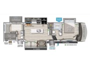 Call now about this 2025 Grand Design Influence 3704BH! 2025 Grand Design Influence 3704BH - New Fifth Wheel For Sale by McClain's RV Superstore in Corinth, Texas features Smoke Detector, Spare Tire Kit, Solar Panels, Power Roof Vent, Slideout
