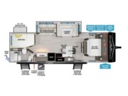 Call now about this 2026 Grand Design Transcend Xplor 27DBX! 2026 Grand Design Transcend Xplor 27DBX - New Travel Trailer For Sale by McClain's RV Superstore in Corinth, Texas features Toilet, Refrigerator, Medicine Cabinet, Roof Vent, Propane