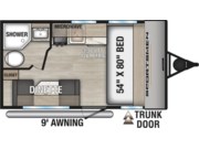 Call now about this 2026 K-Z Sportsmen Classic 130RD! 2026 K-Z Sportsmen Classic 130RD - New Travel Trailer For Sale by McClain's RV Superstore in Corinth, Texas features Spare Tire Kit, Stove Top Burner, Fire Extinguisher, Shower, Propane
