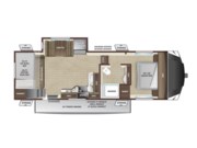 Call now about this 2026 Highland Ridge Open Range Roamer LIGHT 274BHS! 2026 Highland Ridge Open Range Roamer LIGHT 274BHS - New Fifth Wheel For Sale by McClain's RV Superstore in Corinth, Texas features Removable Table, Screen Door, Stove Top Burner, Kitchen Sink, Dinette Bed